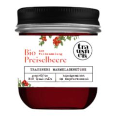 Bio Preiselbeere Fruchtaufstrich 225g - 6er Vorteilspack von Trausner - Marmeladenküche