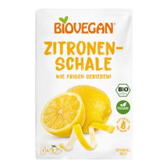 Bio Zitronenschale 9g - 20er Vorteilspack von Biovegan