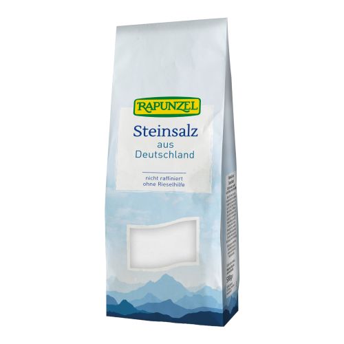 Bio Steinsalz aus Deutschland 500g - 8er Vorteilspack von Rapunzel Naturkost