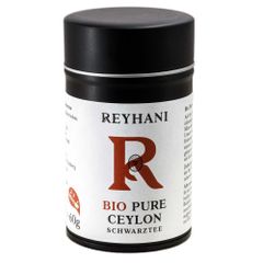 Bio Pure Ceylon Tee 60g - Schwarztee - Kaffee ähnliche Wirkung von Reyhani