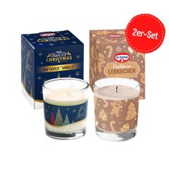 Dr. Oetker Duftkerze Vanille & Lebkuchen 2er-Set