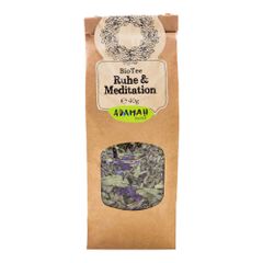 Bio Kräutertee Ruhe und Meditation 40g - 6er Vorteilspack von Adamah Biohof