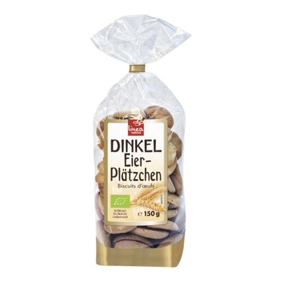 Bio Dinkel Eierplätzchen 150g - 12er Vorteilspack von Linea Natura