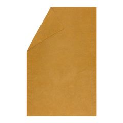 Kuscheldecke Grid 135 x 200 cm - Gold - GRS zertifiziert - von David Fussenegger