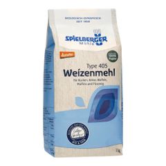 Bio Weizenmehl Type 405 1000g - 6er Vorteilspack von Spielberger Mühle