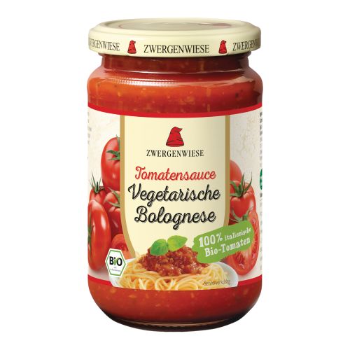 Organic Vegetarian Bolognese 350g - value pack of 6 from Zwergenwiese