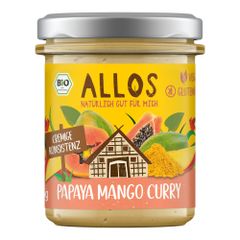 Bio Streichgenuss PapayaMangoCurry 175g - 6er Vorteilspack von Allos