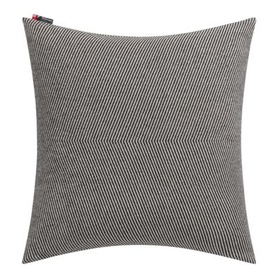 Cushion Cover Herringbone Color Charcoal 50x50cm by David Fussenegger