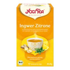 Bio Ingwer Zitrone Tee á 18g - 6er Vorteilspack von Yogi Tea