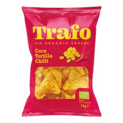 Bio Tortilla Chips Chili 75g - 15er Vorteilspack von Trafo