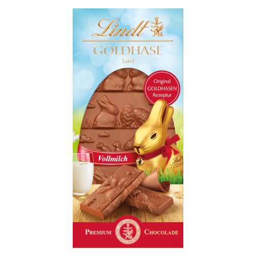 Lindt Goldhasen Tafel Vollmilch 120g