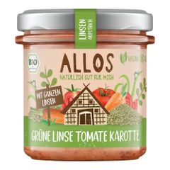 Bio Grüne Linse Tomate Karotte 140g - 6er Vorteilspack von Allos