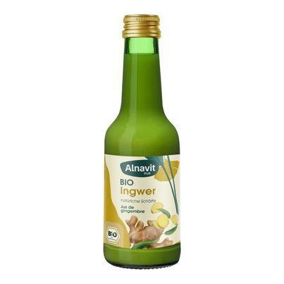 Bio Ingwer Saft 200ml - 6er Vorteilspack von Alnavit