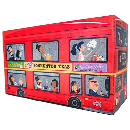 Organic London Bus Black Tea 1 piece - value pack of 2 from Sonnentor