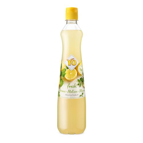 YO Classic Fresh Lemon-Melissa-Mint Syrup 700ml