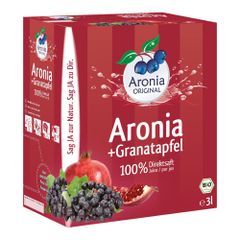 Bio Aronia-Granatapfel-Saft BiB EW 3000ml von Aronia Original