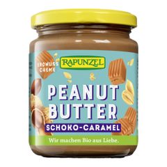 Bio Peanut Butter Schoko-Caramel 250g - 6er Vorteilspack von Rapunzel Naturkost