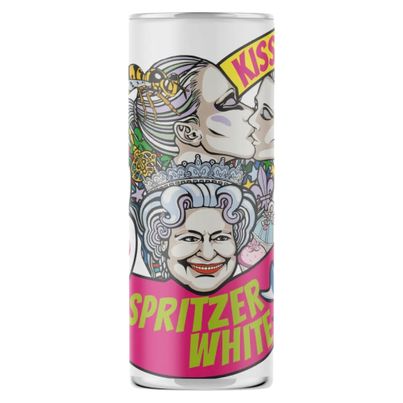 Kiss me Spritzer 250ml - Fruchtiger Ready to Drink Dosenspritzer von Weingut Müllner