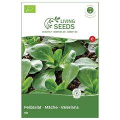 Bio Feldsalat Vit 8.6g Saatgut von Living Seeds