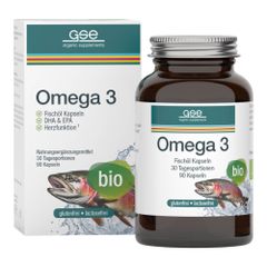 Bio Omega 3 Fischöl Kapseln 90ct von Gse