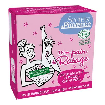 Bio Rasierseife für die Frau 90g von Secret De Provence