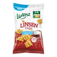 Linsen Chips Meersalz 85g von Lorenz