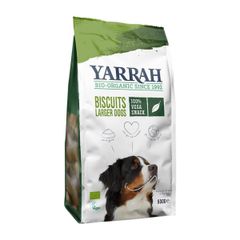 Bio Yarrah Hundefutter Kekse vega 500g - 4er Vorteilspack - Tierfutter von Yarrah