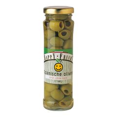 Oliven grün ohne Kern 140g - 12er Vorteilspack von Happy Frucht