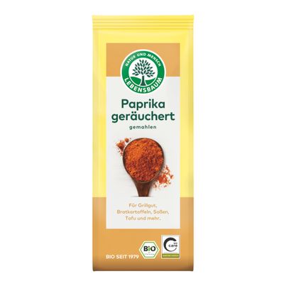 Paprika geräuchert gemahlen 50g - Einzelgewürz von Lebensbaum