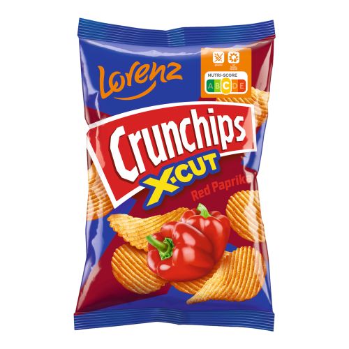 Crunchips X-Cut Paprika 150g from Lorenz