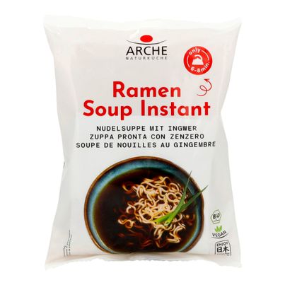 Bio Ramen - Nudelsuppe mit Ingwer 108g - 6er Vorteilspack von Arche
