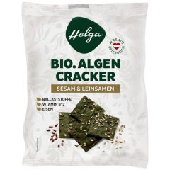 Bio Algencracker Sesam & Leinsamen 45g - 12er Vorteilspack von Helga