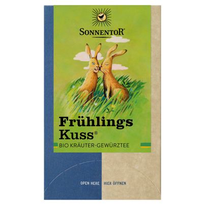 Organic Spring Kiss a 1.5g 18 bags - value pack of 6 from Sonnentor