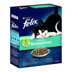 Sensations Lachs&Gemüse 1000g - 5er Vorteilspack von Felix Tiernahrung