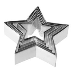 Oe cookie cutter stars 6 pieces from Dr. Oetker