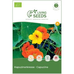 Bio Kapuzinerkresse 6.1g Saatgut von Living Seeds