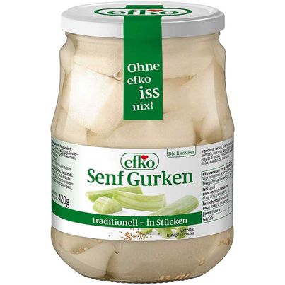 efko Senfgurken 720ml