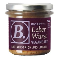 Bio wie Leberwurst 140g - 6er Vorteilspack von Bioart