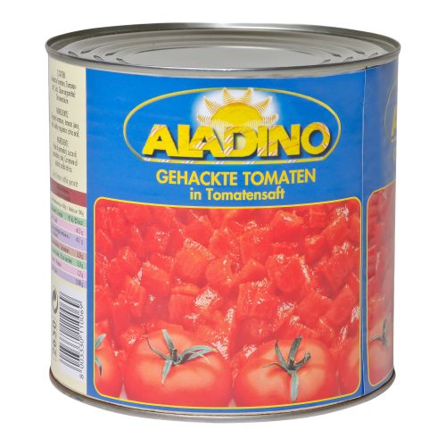 chopped tomatoes 2550g from Aladino