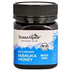 Bio Manuka Honig MGO 100+ 250g von Tranzalpine