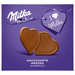 I Love Milka Zarte Herzen 130g von Milka