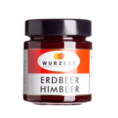 Wurzers Erdbeer Himbeer Fruchtaufstrich 165g