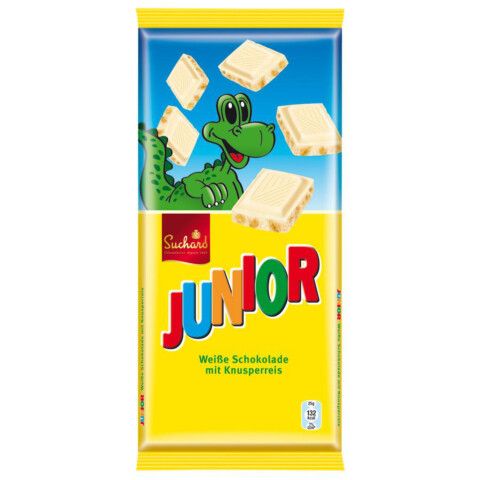 Junior whiteboard 75g from Suchard