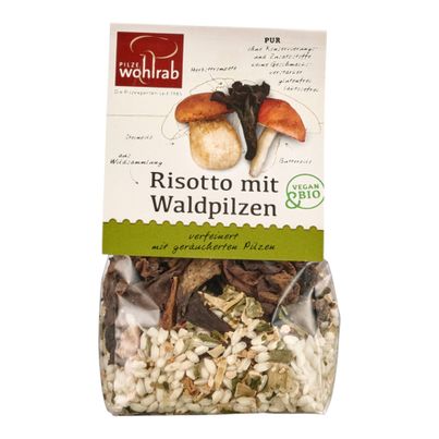 Bio Risotto mit Waldpilzen 175g - 6er Vorteilspack von Pilze Wohlrab