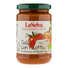 Bio Tomatensauce mit Ricotta-Käse 300g - 6er Vorteilspack von La Selva