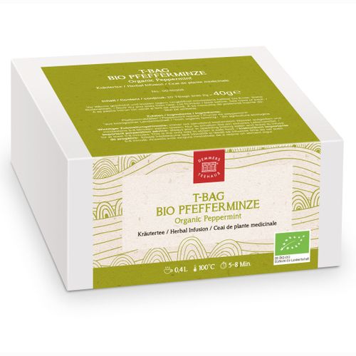 T-Bag® ORGANIC peppermint tea from Demmers Teehaus