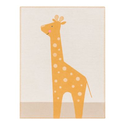 Baby Blanket Giraffe Color Offwhite 70x90cm by David Fussenegger
