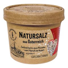 Bio Natursalz grob für Salzmühlen 150g - 6er Vorteilspack von Bioenergie Wagner