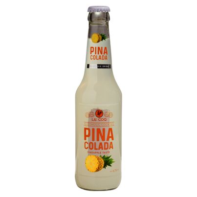 Le Coq Pina Colada Cocktail 330ml - 24er Vorteilspack - Ready to Drink Cocktail in der Glasflasche