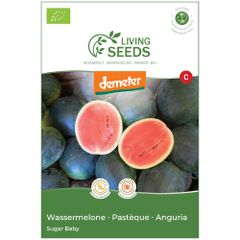 Bio Wassermelone Sugar Baby 4.91g Saatgut von Living Seeds